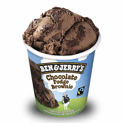 Ben Jerrys chocolate brownie